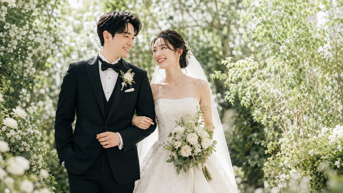 ご成婚されたおふたり